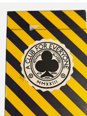 ROWING BLAZERS playing card set, new, unopened